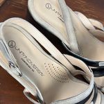 Unity in Diversity Happy strappy multicolor suede slingback sandals size 9 Tan Photo 6