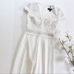 Tadashi Shoji Women’s Bridal Zeina Jumpsuit Ivory 2 Photo 5