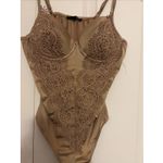 Blashe One Piece Thong Bodysuit Women's Large Lace Detail Photo 1