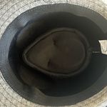 Hat Gray and Black Fedora Hat with Textured Pattern Photo 3