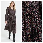 byTiMo Spring Midi Dress Spring Midi Dress Size Large Black Photo 1