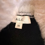 ALC Frank A.L.C. Angelou Geo Colorblock Turtleneck Sweater in Ivory alpaca/wool blend Photo 3