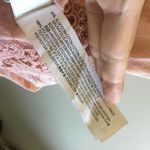 ZARA Woman Pink Embroidered Lace Trim Sleeveless Romper Jumpsuit SIZE S 7521062 Photo 7