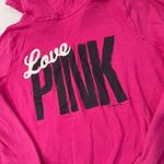 Victoria's Secret Vintage  Love PINK Pullover Hoodie Dog Logo Pink Women's Medium Photo 5