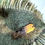 Bebe  asymmetrical blanket shawl Green & Black Camo Photo 2