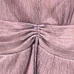 Baby Doll Top Small 70s Theme Y2k Disco Gliter Shimmer Blouse Top Pink Photo 2