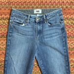 Paige  MEDIUM WASH HOXTON ANKLE SKINNY JEANS Photo 2