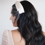 Kristin Ess the hair : veil headband bright white nwt Photo 2