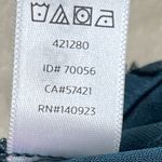 Ann Taylor Loft Floral Velvet Burnout Blouse Womens MP Blue Boho Dark Academia Photo 12