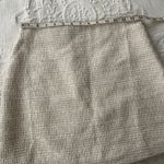 Storia Cream Tweed Mini Skirt Photo 1