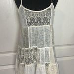 Aeropostale RETRO PATCHWORK SHEER CREAM LACE CAMI TUNIC ROMANTIC BOHO Photo 0