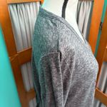 Let’s Get Cozy Mama Bear Long Sleeve comfy tee Top Gray Size L Photo 4