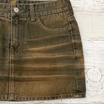 7 For All Mankind Acid Washed Denim Skirt 26 Photo 9