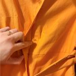 House of Sunny Orange Boiler Suit Jumpsuit Size 2 Photo 6