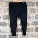 Eileen Fisher Pants Woman's Large Black Stretch Zip Ankle Closet Staple Photo 5