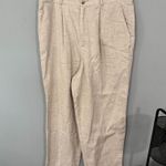 Briggs New York Vintage  Pleated Front Pants Trousers Women’s Plus Size 16 Cream & Light Beige Photo 0