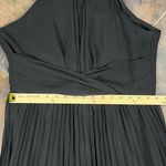 Sharagano Beaded Halter Pleated Flare Maxi Formal Dress 12 Photo 8