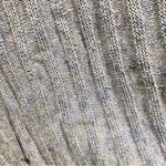 J Jill Fringe Knit Button Back Marled Tunic Sweater Blue Medium Photo 7