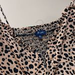 Blue Life Cheetah Print Cropped Tank Top Photo 2