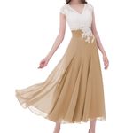 Women’s Ivory Lace Top Chiffon V Photo 9