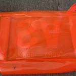 Victoria's Secret NWT VS Very Orange Beauty Bag Case Wristlet Photo 5