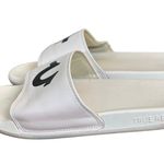 True Religion Dezi Slides White Women's Size 9 Photo 1