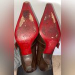 Miss Rossi Mary Jane 2” heel in brown leather with velcro closure Photo 5