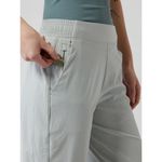 Athleta Brooklyn Textured Jogger in City Stripe Coast Pale Sage Grey 6 Petite Photo 1