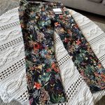 Anthropologie Mid Rise Skinny Jeans with floral print Photo 13