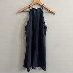 Cooperative Urban Outfitters  Navy Blue Mini Dress High Neck Scalloped Size XS Photo 7
