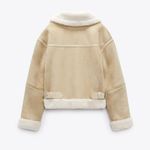 ZARA NWT DOUBLE-FACED CROPPED JACKET Photo 2