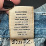 Miss Me Mid Rise Easy Crop Light Wash Jeans Size 27 Denim Embellished Casual Photo 11