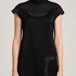 2008 UNDERCOVER by Jun Takahashi Black Silk High Neck Dress Sz 3 (US 10) RARE Size M Photo 0