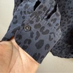 Rails Kate Onyx Cheetah print button up shirt SZ:M Photo 4