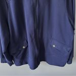 Ralph Lauren Lauren Active  Sweater Size 3XL Navy Full Zip Long Sleeve Photo 2