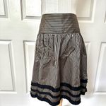 Nanette Lepore Nanette Laporte striped silk skirt Photo 1