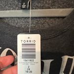Torrid  Black and White Graphic Sweatshirt Photo 1