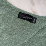 Fashion to figure New x Gabrielle Union Laha Cut-Out Sweater Dress in Sage Green Photo 9