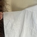 Horses atelier white poncho style v neck blouse Size L Photo 5