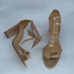 Alexandre Birman  Nude Clarita Ankle Tie High Block Heel Sandals 42 Photo 3