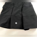 Lululemon  Pace Rival Skirt 4-way Stretch 15” Black Skort Size 12 Tall Photo 15