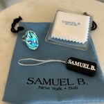 Samuel B. Sterling Silver Bezel Set Abalone Balinese Oval Ring, Sizes 6, NWT Photo 8