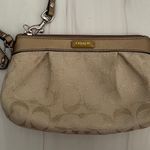 Coach Classic C Medium Size Wristlet- Gold Photo 0