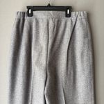 Evan Picone  sz 14  Gray Tweed 100% Wool Blend Straight Leg Dress Pants Luxury Photo 6