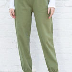 Brandy Melville Rosa Sweatpants in Matcha Green Size OS Loungewear Athleisure Photo 0