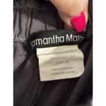 Samantha Mara Gray Tie Waist Scrub Pants Size XL Pockets Straight Leg Medical Gray Photo 3