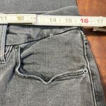 Good American NWT Good Classic Black Washed Raw hem High rise size 14 Photo 11