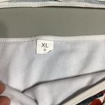 NWOT Front Zip Cropped Leaf And Flowers Tankini And Bottoms Size XL White Photo 1