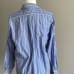 Hunt Club Blue Striped Women’s Shirt Size 10 Photo 4