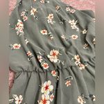 Blue Rain  Green and floral dress Photo 3